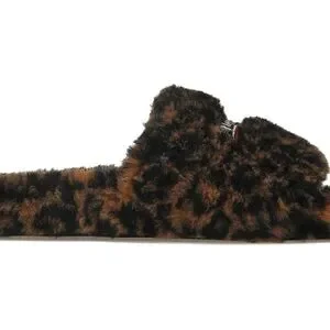 Balenciaga | Shoes | Balenciaga Leopard Print Fur Slides  display picture 3